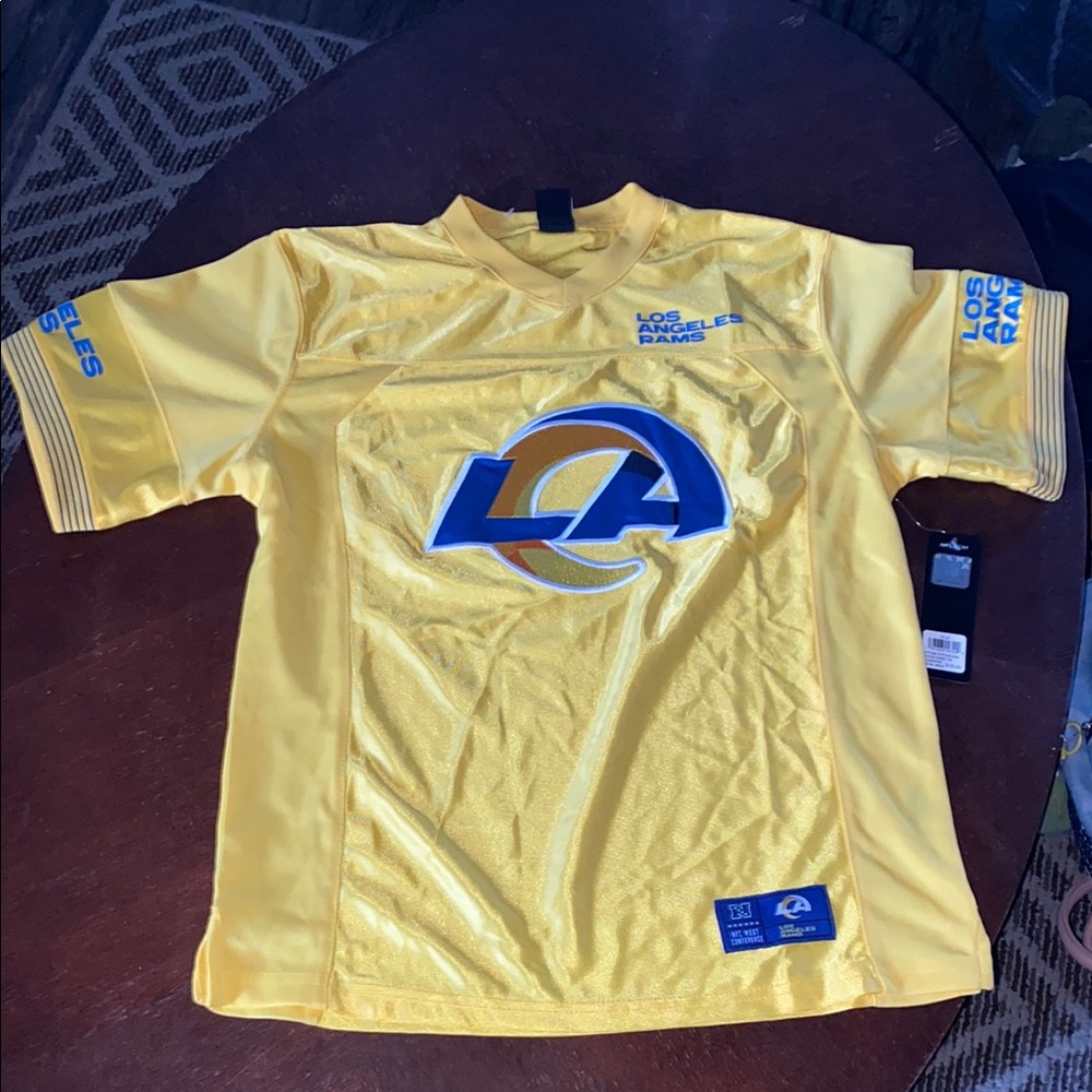 Gold Los Angeles Rams Fan Jersey